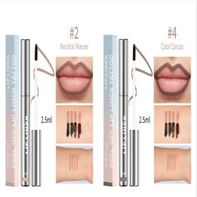 Matte Finish No Stain On Cup Hook Line Lip Stick (Option: 2.5ml-Set5)