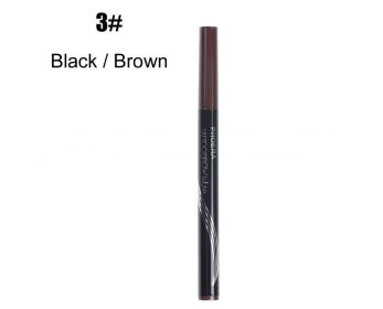 New Long Lasting Ultra-Fine Four-Comb Eyebrow Pencil (Color: Brown)