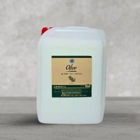 Roomsium Olive Hair Conditioner - 1.3 Gallon - Paraben Free - Gluten Free - Cruelty Free - Bulk Refill For Hotels Spas & Salons (Option: 5L)